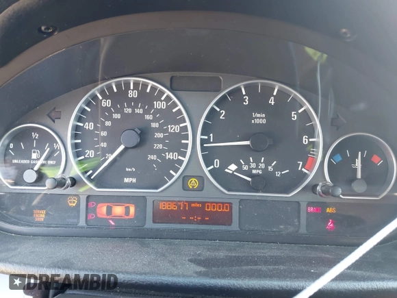 2005 BMW 3 Series 330xi with VIN WBAEW53465PG12248, listed as a IAAI auction lot 41664953 with 188,677 mi miles and . Bid and sale history available at carsss.com. Image 7.