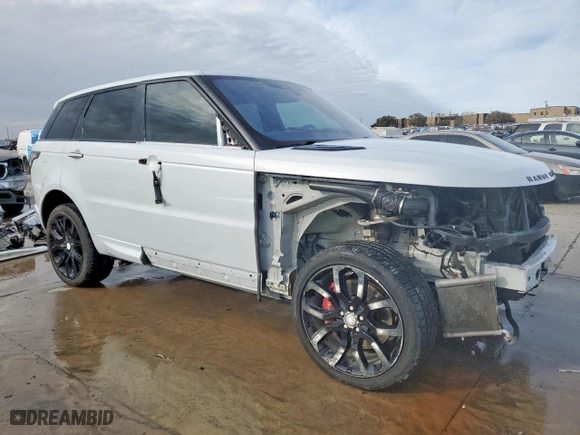 2018 Land Rover Range Rover Sport Autobiography with VIN SALWV2RE5JA189349, listed as a Copart auction lot 47091935 with 48,056 mi miles and Clean Title. Bid and sale history available at carsss.com. Image 4.