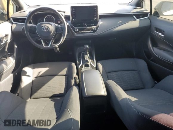 2021 Toyota Corolla Hatchback SE with VIN JTND4MBE0M3130088, listed as a Copart auction lot 71381584 with 37,279 mi miles and Salvage Title. Bid and sale history available at carsss.com. Image 8.