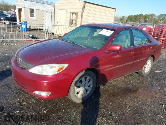 2004 Toyota Camry LE with VIN 4T1BF32K04U074049, listed as a IAAI auction lot 41768724 with 262,296 mi miles and . Bid and sale history available at DreamBid. Image 2.