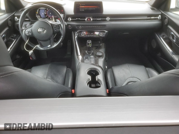 2020 Toyota Supra 3.0 with VIN WZ1DB4C0XLW030009, listed as a Copart auction lot 47809555 with 63,465 mi miles and Salvage title. Bid and sale history available at DreamBid. Image 8.