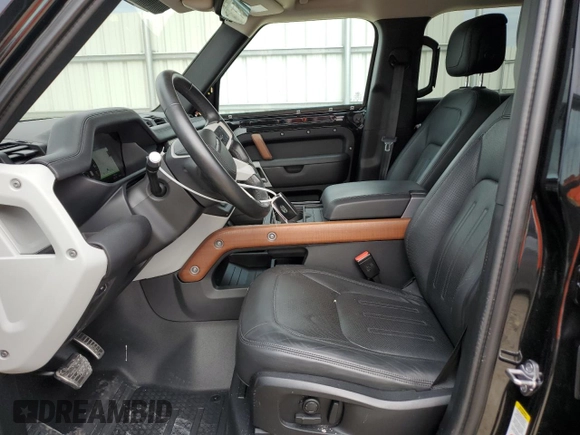 2020 Land Rover Defender HSE with VIN SALE97EU7L2016147, listed as a Copart auction lot 74739544 with 48,825 mi miles and Non repairable. Bid and sale history available at DreamBid. Image 7.