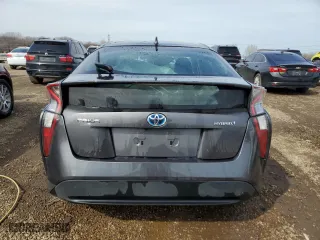 2017 Toyota Prius Two with VIN JTDKBRFU0H3038968, listed as a Copart auction lot 50077895 with 100,286 mi miles and Salvage Title. Bid and sale history available at carsss.com. Image 6.