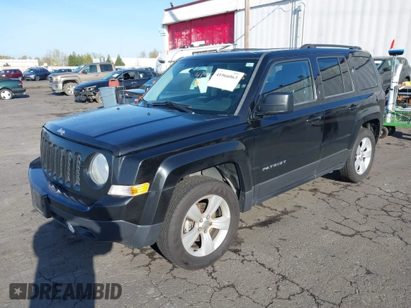 2015 Jeep Patriot Sport with VIN 1C4NJRBB1FD357579, listed as a IAAI auction lot 41966063 with 165,722 mi miles and . Bid and sale history available at carsss.com. Image 2.