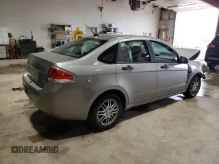 2008 Ford Focus SE with VIN 1FAHP35N68W293258, listed as a Copart auction lot 51770085 with 126,712 mi miles and Salvage Title. Bid and sale history available at carsss.com. Image 3.