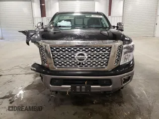 2018 Nissan Titan XD SV with VIN 1N6BA1F40JN536633, listed as a Copart auction lot 43021025 with 62,271 mi miles and Salvage Title. Bid and sale history available at carsss.com. Image 5.