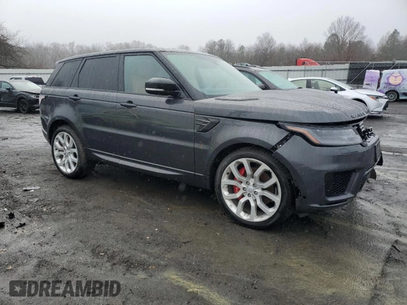 2022 Land Rover Range Rover Sport HSE Dynamic with VIN SALWR2SE9NA224012, listed as a Copart auction lot 84715814 with 42,265 mi miles and Salvage Title. Bid and sale history available at DreamBid. Image 4.