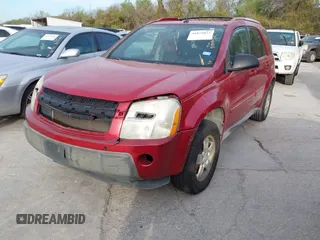2005 Chevrolet Equinox LT with VIN 2CNDL63FX56119678, listed as a IAAI auction lot 41875023 with 182,378 mi miles. Bid and sale history available at carsss.com. Image 2.
