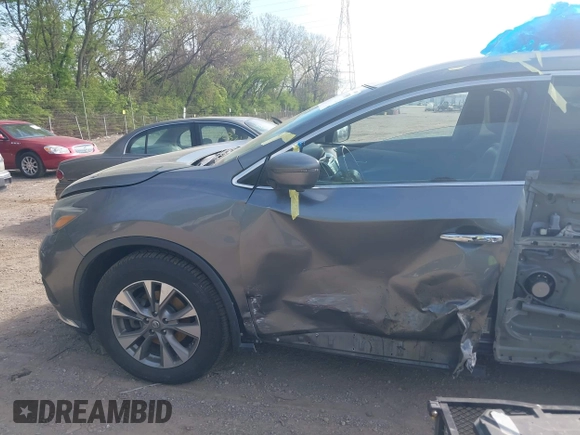 2018 Nissan Murano S z VIN 5N1AZ2MG4JN110773, wystawiony jako IAAI lot #42106750 z przebiegiem 156 208 mil mil oraz . Historia ofert i sprzedaży dostępna na DreamBid. Obrazek 15.