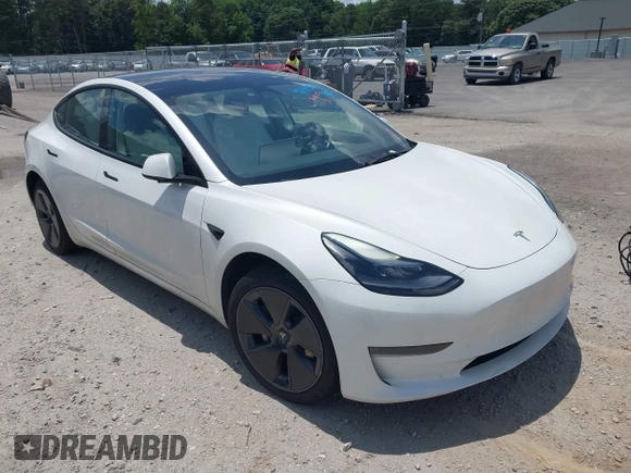 2023 Tesla Model 3 с VIN 5YJ3E1EA0PF483099, выставлен на аукционе IAAI как лот 42545197 с пробегом 72 592 миль миль и . История ставок и продаж доступна на DreamBid. Изображение 1.
