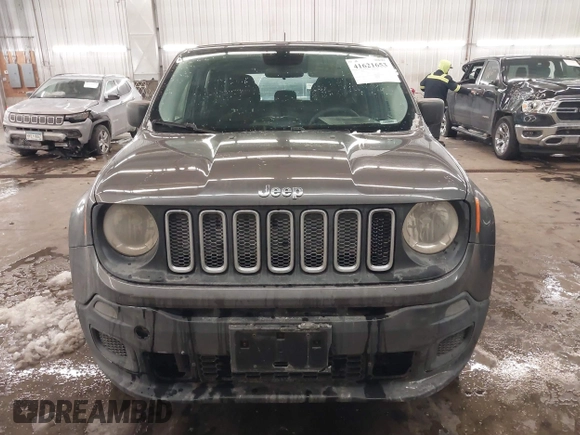 2016 Jeep Renegade Sport with VIN ZACCJAAT0GPE02338, listed as a IAAI auction lot 41621653 with 224,752 mi miles and . Bid and sale history available at DreamBid. Image 13.