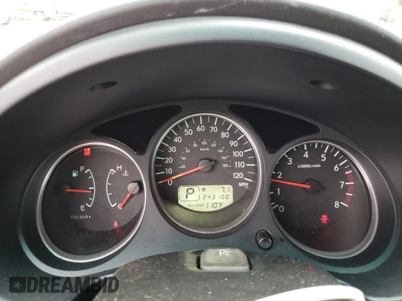 2007 Subaru Forester X with VIN JF1SG63627H743249, listed as a Copart auction lot 50244905 with 243,100 mi miles and Salvage Title. Bid and sale history available at carsss.com. Image 9.