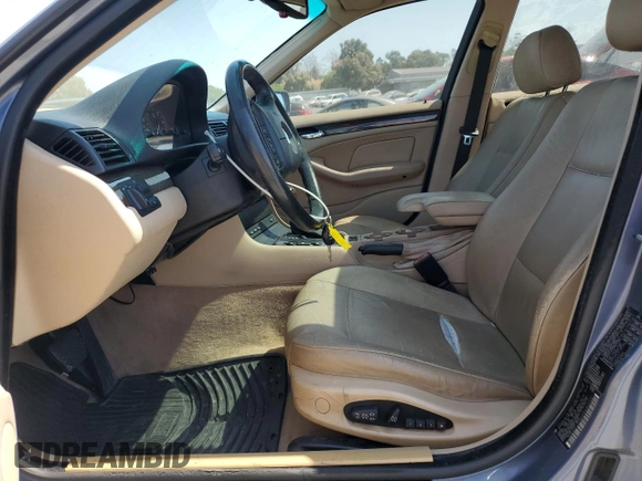 2003 BMW 3 Series 325xi with VIN WBAEU33403PM53022, listed as a Copart auction lot 59315105 with 144,532 mi miles and Salvage title. Bid and sale history available at DreamBid. Image 7.