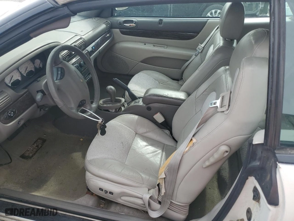 2004 Chrysler Sebring Limited with VIN 1C3EL65R64N317575, listed as a Copart auction lot 51833645 with 0 mi miles and Salvage Title. Bid and sale history available at carsss.com. Image 7.