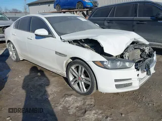 2017 Jaguar XE 35t Premium with VIN SAJAJ4BV0HA948701, listed as a IAAI auction lot 41421866 with 105,256 mi miles. Bid and sale history available at carsss.com. Image 1.