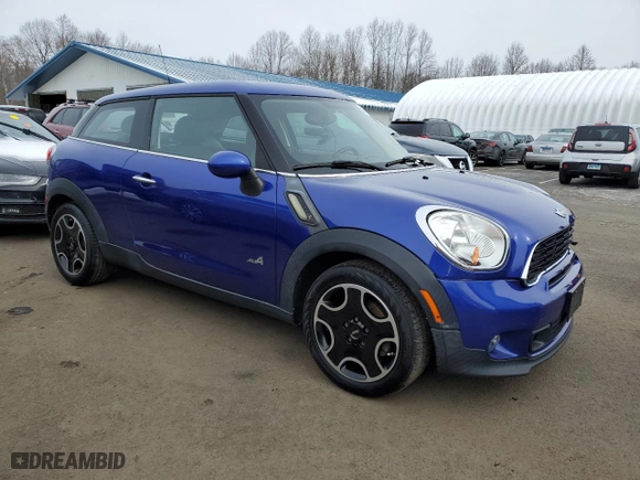 2013 MINI Cooper Paceman S ALL4 with VIN WMWSS7C59DWN51465, listed as a Copart auction lot 44923295 with 84124 miles and Clean Title. Bid and sale history available at carsss.com. Image 4.