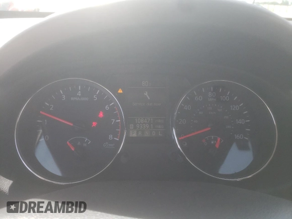 2012 Nissan Rogue S with VIN JN8AS5MV5CW702385, listed as a Copart auction lot 61538285 with 108,471 mi miles and Salvage title. Bid and sale history available at DreamBid. Image 9.