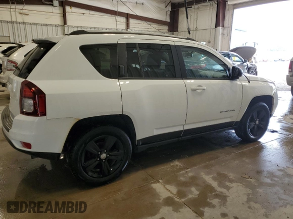 2016 Jeep Compass Sport with VIN 1C4NJDBB1GD571668, listed as a Copart auction lot 59534905 with 161,741 mi miles and Clean title. Bid and sale history available at DreamBid. Image 3.