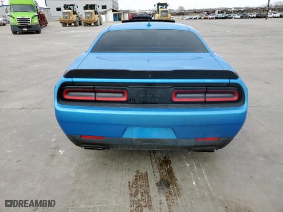 2023 Dodge Challenger R/T with VIN 2C3CDZBT1PH614496, listed as a Copart auction lot 48027255 with 36,298 mi miles and Salvage Title. Bid and sale history available at carsss.com. Image 6.