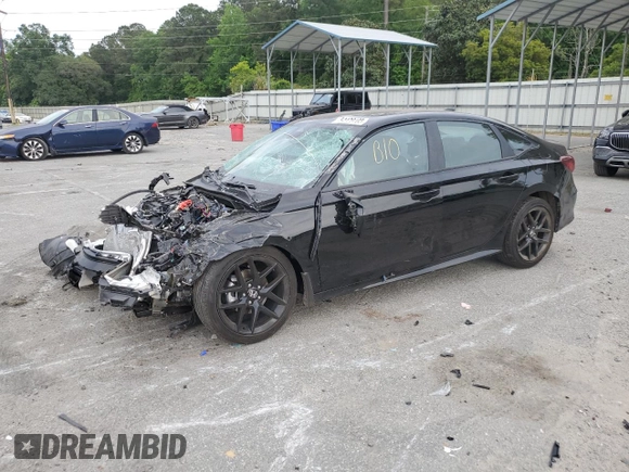2025 Honda Civic Sport z VIN 2HGFE2F50SH568680, wystawiony jako Copart lot #54126165 z przebiegiem Nie podano mil oraz Szkoda całkowita • Salvage title. Historia ofert i sprzedaży dostępna na DreamBid. Obrazek 1.