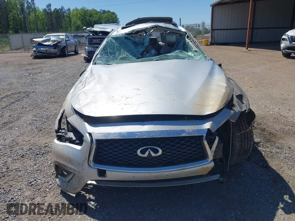 2018 Infiniti Q50 Luxe with VIN JN1EV7AR7JM438928, listed as a IAAI auction lot 42036766 with 125,149 mi miles and . Bid and sale history available at carsss.com. Image 13.