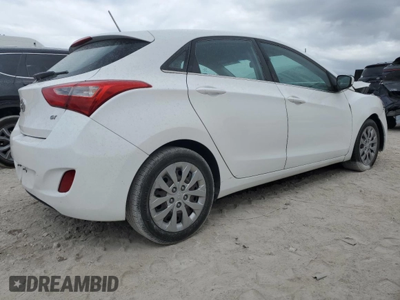 2017 Hyundai Elantra GT with VIN KMHD35LH3HU384329, listed as a Copart auction lot 55119755 with 78,015 mi miles and Clean Title. Bid and sale history available at carsss.com. Image 3.