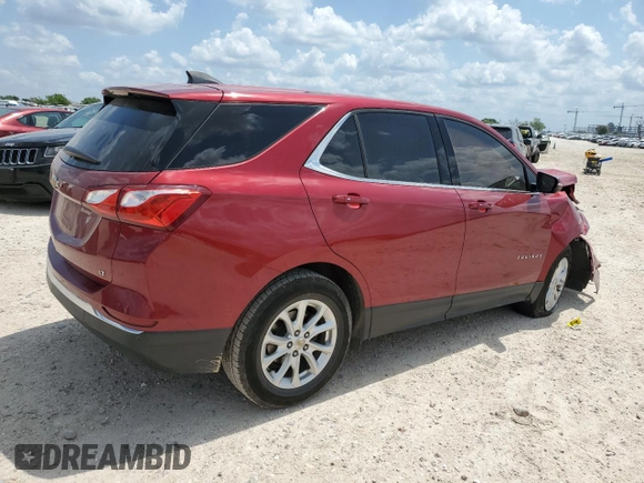 2019 Chevrolet Equinox LT with VIN 2GNAXKEV6K6228392, listed as a Copart auction lot 56242855 with 88,947 mi miles and Salvage title. Bid and sale history available at DreamBid. Image 3.