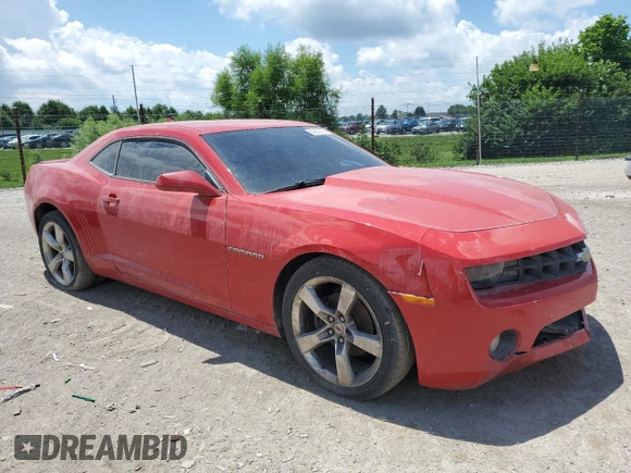 2012 Chevrolet Camaro 2LT with VIN 2G1FC1E31C9116935, listed as a Copart auction lot 62897455 with 232,865 mi miles and Clean title. Bid and sale history available at DreamBid. Image 4.