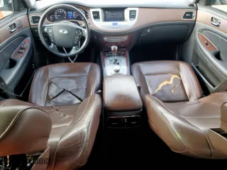 2010 Hyundai Genesis with VIN KMHGC4DEXAU109400, listed as a Copart auction lot 49729845 with 156,529 mi miles and Salvage Title. Bid and sale history available at carsss.com. Image 8.