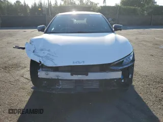 2022 Kia EV6 GT-Line with VIN KNDC44LA4N5067708, listed as a Copart auction lot 75246444 with 24,106 mi miles and Salvage Title. Bid and sale history available at carsss.com. Image 5.
