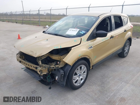 2014 Ford Escape S with VIN 1FMCU0F72EUC36991, listed as a IAAI auction lot 41785649 with 108,233 mi miles. Bid and sale history available at carsss.com. Image 2.