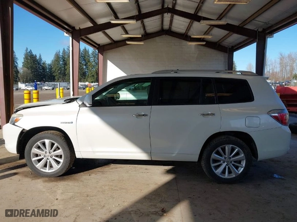 2009 Toyota Highlander Hybrid Limited with VIN JTEEW44A092035066, listed as a IAAI auction lot 41527468 with 166,339 mi miles. Bid and sale history available at carsss.com. Image 14.