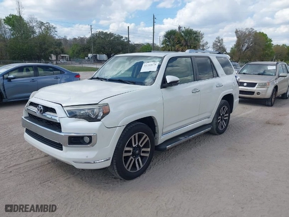 2015 Toyota 4Runner Limited with VIN JTEBU5JR7F5240774, listed as a IAAI auction lot 41710675 with 229,248 mi miles. Bid and sale history available at carsss.com. Image 2.
