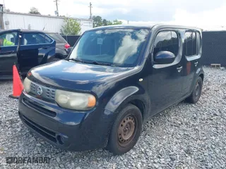 2010 Nissan Cube 1.8 S with VIN JN8AZ2KR3AT164834, listed as a IAAI auction lot 42030989 with 206,931 mi miles. Bid and sale history available at carsss.com. Image 2.