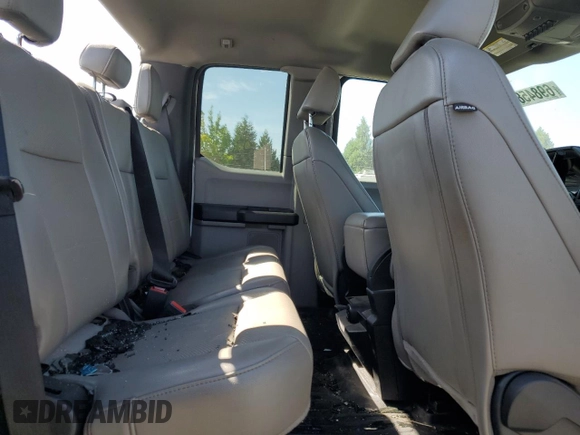 2021 Ford Super Duty F-250 SRW XL with VIN 1FT7X2BN4MEC38828, listed as a Copart auction lot 69845834 with 47,691 mi miles and Salvage Title. Bid and sale history available at carsss.com. Image 10.