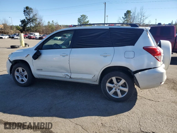 2008 Toyota RAV4 Ltd with VIN JTMZK31V385017595, listed as a Copart auction lot 47410585 with 225,329 mi miles and Salvage Title. Bid and sale history available at carsss.com. Image 2.
