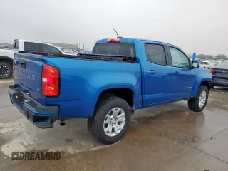 2021 Chevrolet Colorado 2WD LT with VIN 1GCGSCEN5M1141323, listed as a Copart auction lot 53894755 with 118,224 mi miles and Salvage title. Bid and sale history available at DreamBid. Image 3.