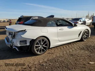 2019 BMW 8 Series M850i xDrive with VIN WBAFY4C50KBX39424, listed as a Copart auction lot 78093254 with 37,556 mi miles and Salvage title. Bid and sale history available at DreamBid. Image 3.