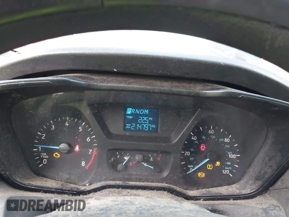 2015 Ford Transit Cargo with VIN 1FTNE2CM7FKA78466, listed as a IAAI auction lot 42074455 with 214,797 mi miles and . Bid and sale history available at carsss.com. Image 7.