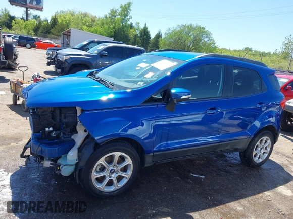 2020 Ford EcoSport SE with VIN MAJ3S2GE6LC344672, listed as a IAAI auction lot 42082028 with 72,122 mi miles and . Bid and sale history available at DreamBid. Image 15.