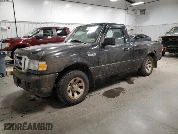2009 Ford Ranger XL with VIN 1FTYR10D29PA45589, listed as a Copart auction lot 52415635 with 247,480 mi miles and Clean Title. Bid and sale history available at carsss.com. Image 1.