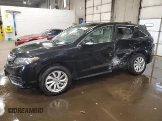 2017 Acura RDX Technology with VIN 5J8TB4H50HL031677, listed as a Copart auction lot 57078495 with 89,749 mi miles and Salvage title. Bid and sale history available at DreamBid. Image 1.
