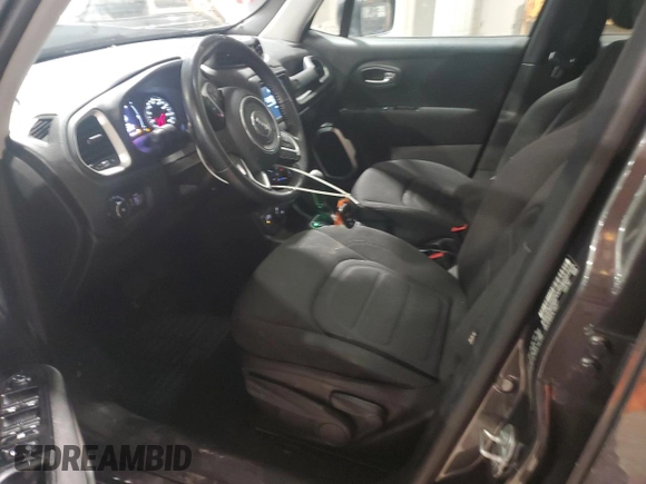 2020 Jeep Renegade Altitude with VIN ZACNJBBB3LPL55687, listed as a Copart auction lot 88653415 with 25,841 mi miles and Salvage title. Bid and sale history available at DreamBid. Image 7.