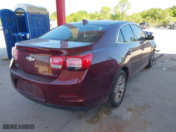 2015 Chevrolet Malibu LT with VIN 1G11C5SL0FF258582, listed as a IAAI auction lot 41770803 with 195,628 mi miles. Bid and sale history available at carsss.com. Image 4.