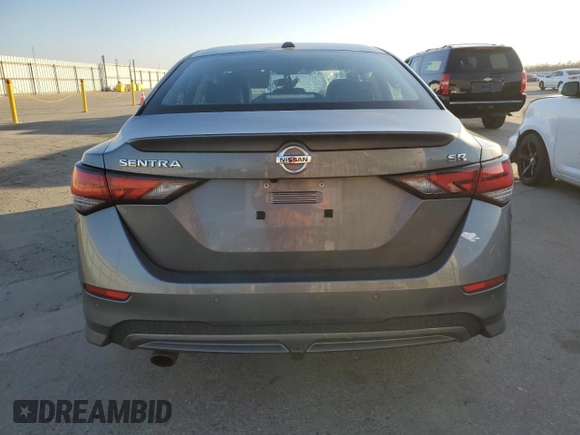 2022 Nissan Sentra SR with VIN 3N1AB8DV6NY313282, listed as a Copart auction lot 41793895 with 41,465 mi miles and Non Repairable. Bid and sale history available at carsss.com. Image 6.