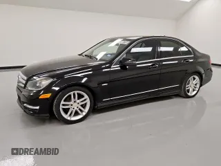 2012 Mercedes-Benz C 250 Sport with VIN WDDGF4HB4CR212965, listed as a Copart auction lot 62350735 with 72,722 mi miles and Clean title. Bid and sale history available at DreamBid. Image 1.