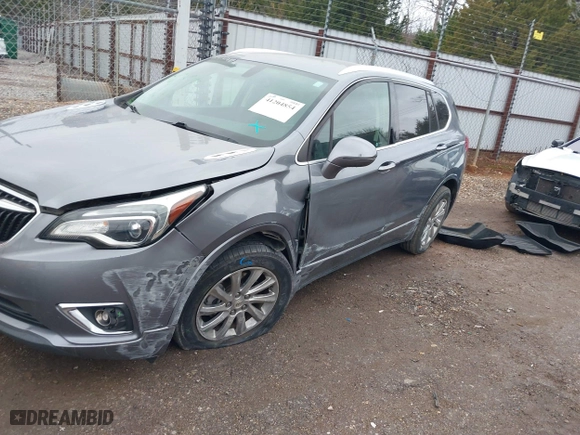 2019 Buick Envision Essence with VIN LRBFXCSA6KD021586, listed as a IAAI auction lot 41204854 with 77,987 mi miles. Bid and sale history available at carsss.com. Image 17.
