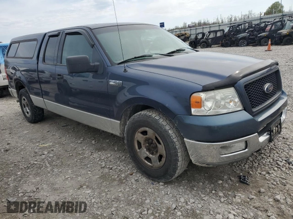 2004 Ford F-150 XL with VIN 1FTPX12564KD89245, listed as a Copart auction lot 52342585 with 187,119 mi miles and Salvage title. Bid and sale history available at DreamBid. Image 4.