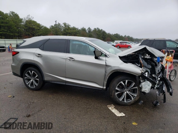 2019 Lexus RX with VIN JTJDGKCAXK2007958, listed as a Copart auction lot 35771693 with 41,455 mi miles. Bid and sale history available at carsss.com. Image 4.
