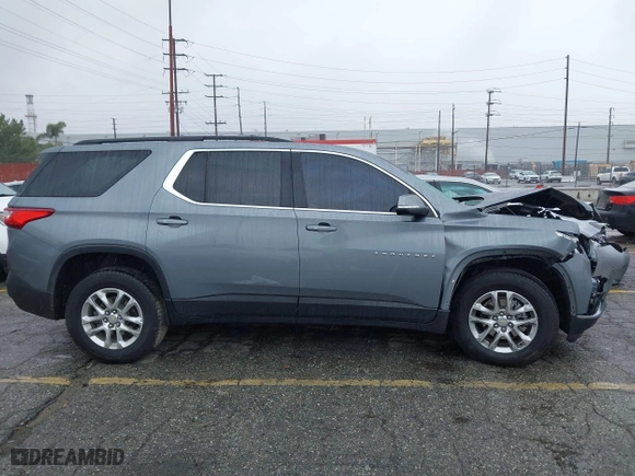 2021 Chevrolet Traverse LT Leather with VIN 1GNERHKWXMJ249859, listed as a IAAI auction lot 41557487 with 49,849 mi miles. Bid and sale history available at carsss.com. Image 14.